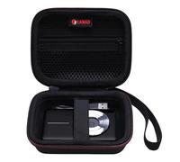 XANAD Camera Case for CAMKORY/KODAK/Lecran/Fleafer/Qumcou/ROQIOO Digital Camera,USB Cable and SD Card(Black)-Internal Dimensions:4.6''x3.5''x1.7''