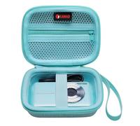 XANAD Camera Case for CAMKORY/KODAK/Lecran/Fleafer/Qumcou/ROQIOO Digital Camera,USB Cable and SD Card(Green)-Internal Dimensions:4.6''x3.5''x1.7''