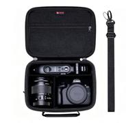 XANAD Camera Case for Canon EOS Rebel 2000D/4000D/R50/R100/R5/R7 DSLR | 4 Dividers and Shoulder Strap, Travel Protective Cover for Canon EOS Camera
