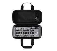 XANAD Carry Case Compatible with Behringer XAir XR18 18-Channel 12-Bus Wireless Digital Mixer, With Hand Strap, Black