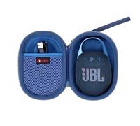 XANAD Case for JBL Clip 5/4/Soundcore Select 4 Go Ultra Speaker (Blue) | Hard Travel Case Bag, Shockproof Storage Bag with Hand Strap