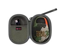 XANAD Case for JBL Clip 5/4/Soundcore Select 4 Go Ultra Speaker (Camo) | Hard Travel Case Bag, Shockproof Storage Bag with Hand Strap