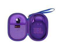 XANAD Case for JBL Clip 5/4/Soundcore Select 4 Go Ultra Speaker (Purple) | Hard Travel Case Bag, Shockproof Storage Bag with Hand Strap