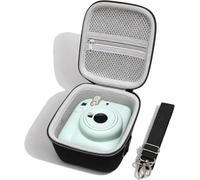 XANAD Hard Camera Case for Instax Mini 13/12/11/41/40/ EVO | Shockproof Protective Cover, Scratch Resistant Camera Storage Bag with Shoulder Strap