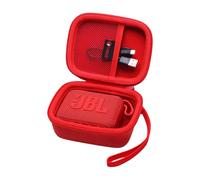 XANAD Hard Case Compatible with JBL Go 4 and Go 3 and Go 3 Eco Ultra-Portable Waterproof Speaker (Red)