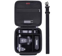 XANAD Hard Case Compatible with Kodak Pixpro AZ405 / AZ255 / AZ528 / AZ425 / AZ252 / AZ401 Digital Vlogging Camera,with 3 Dividers and Adjustable Shoulder Straps,Black(CASE ONLY)