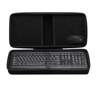 XANAD Hard Case Compatible with Logitech MK540 Advanced Wireless Keyboard and Mouse Combo(Black)-Inside: 18.3"x8.1"x1.3"