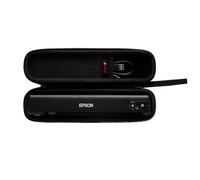 XANAD Hard Case for Epson Workforce ES-50 / ES-55R / ES-60W / ES-65WR / DS-30 / DS-70 / DS-80W Document Scanner (Black)