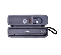 XANAD Hard Case for Epson Workforce ES-50 / ES-60W / DS-70 Document Scanner | for Epson ES-55R / ES-60W / ES-65WR / DS-30 / DS-70 / DS-80W Portable Document Scanner, Rigid Shockproof EVA Shell