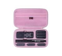 XANAD Hard Case for Insta360 X5/X4/X3/X2 Waterproof 8K 360 Action Camera,114CM Selfie Stick- Storage Carrying Bag(Pink)