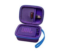XANAD Hard Case for JBL GO 4/ GO 3 Portable Bluetooth Speaker - Travel Protective Carrying Storage Case Bag(Purple)