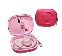 XANAD Hard Case for JBL LIVE 780NC, 680NC, 770NC, 660NC, 670NC or JBL Tune 780NC, 770NC, 760NC, 730BT, 720BT, 510BT, 520BT, 530BT, 570BT,710BT, 670NC Folding Headphone Portable Travel Bag (Rosa)
