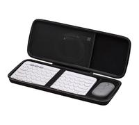 XANAD Hard Case for Logitech Pebble 2 Combo/Keys 2 K380s / K380 Keyboard + Logitech Pebble Mouse (Black)