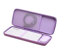 XANAD Hard Case for Logitech Pebble 2 Combo/Keys 2 K380s / K380 Keyboard + Logitech Pebble Mouse (Purple)