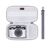 XANAD Hard Case for Sony a6400 a6700 a6000 a6100 a5100 a5000/Sony ZV-E10 ZV1 ZV1F ZV-E10 II Mirrorless Digital Camera, with Shoulder Strap,Grey
