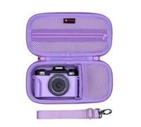 XANAD Hard Case for Sony a6400 a6700 a6000 a6100/Sony ZV-E10 ZV1 ZV1F ZV-E10 II/Sony RX100 VII Mirrorless Digital Camera, with Shoulder Strap Purple