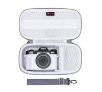 XANAD Hard Case for Sony Alpha 6400,6000,6100,6700,6600/ RX100 VII or Sony Alpha ZV-1,ZV-1F,ZV-E10,ZV-E10 II Mirrorless Digital Camera, with Shoulder Strap (Gray)