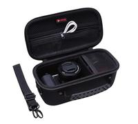 XANAD Hard Case for Sony Alpha ZV-E10,ZV-E10 II or Sony Alpha 6400,6100,6700,6600,6000,RX100 VII Lens Mirrorless Camera,with Shoulder Strap(Black)