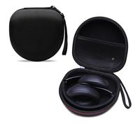 XANAD Hard Headphone Case for Anker Soundcore Q20i Beats KVIDIO JLab TOZO Foldable Headphones (Black)