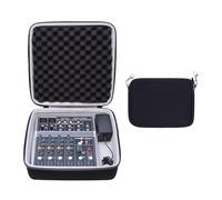 XANAD Hard Mixer Case for Behringer Xenyx 802S, YAMAHA MG06 / MG06X / AG03MK2 Compact Streaming Mixer - Inside: 8.9"x8.9"x3"