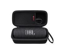 XANAD Hard Travel Case for JBL Flip7 Flip6 Essential 3 Bluetooth Speaker | Shockproof Protective Speaker Carry Bag with Cable Storage Pocket & Hand Strap