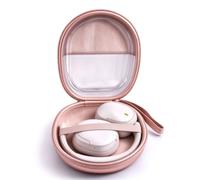 XANAD Headphone Case Hard Shell for Sony/JBL/Bose/Soundcore Anker | Clear Transparent Window PU Protective Carry Bag, Fit Sony WH-CH530/730/520/, JBL Tune 530/730bt,Soundcore Q20i Q30