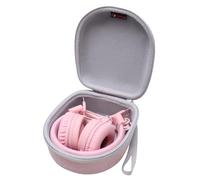 XANAD Kids Headphone Case for iClever/EarFun/IMYB/Olyre/Nabevi/PowerLocus/Belkin Wireless Foldable Kids Headphones (Pink)