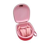 XANAD Kids Headphone Case for iClever/EarFun/IMYB/Olyre/Nabevi/PowerLocus/Belkin Wireless Foldable Kids Headphones (Rose)