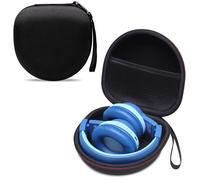 XANAD Kids Headphones Case Carrying Case for iClever BTH12 BTH20 BTH26 BTH03 HS14 HS19 / Candy Bila/IMYB Foldable/EarFun K1 Kids Bluetooth Headphones - Portable Travel Bag-Black (Case Only)