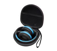 XANAD Kids Headphones Case for iClever/EarFun Foldable Headphone Black