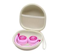 XANAD Kids Headphones Hard Case for iClever BTH20 BTH26 / JBL jr 310 320 BT/soundcore q11i / POGS The Turtle Foldable Headphone Wireless (Khaki)