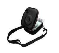 XANAD Mini Camera Case for Fujifilm Instax Mini 13/12/11/41/40/ EVO Instant Camera, Portable Lightweight Protective Cover Camera Case with Removable Shoulder Strap (Black+Grey)