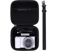 XANAD Mirrorless Cameras Case for Sony Alpha ZV-E10L ZV-1 ZV-E10 6700 6400 6100 7 III 7C II and 16-50mm Lens, Canon PowerShot G7 X Mark III/Mark II/SX740 HS Digital Camera (Black)