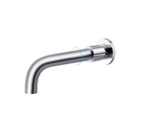 XANAYXWJ Antique Brass WallMounted Mixer Faucet with Fixed Swivel SpoutBlack & Chrome Finish Bathroom & Kitchen Fixture & Stylish