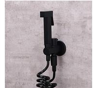 XANAYXWJ Bathroom Bidet Faucet Black Brass Water Toilet Corner Valve Handheld Hygienic Shower Head Anal Cleaning Ass Bidet,Style 9