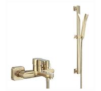 XANAYXWJ Brass Wall MounteTub Faucet with HandhelShower Single Handle Mixer Tap for Easy Installation Perfect Bathroom Upgrade Luxury Bathtub Filler
