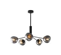 XANAYXWJ Ceiling Chandeliers with Glass Globes Hanging Light Classic Vintage Sputnik Pendent Multiple, Decorative Lighting