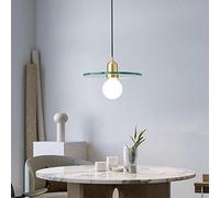 XANAYXWJ chandelier Wood LED Ring Chandelier,Japanese Pendant Light 1light,Contemporary Circular Dimmable Ceiling for Kitchen Island Living Dining Room-B 50x50x6cm(20x20x2inch) lamp