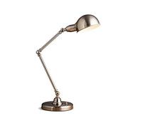 XANAYXWJ Desk Lamp,Eye Adjustable Swing Arm Right Now Iron Black Desk Light for Working Study Bedroom Bedside Table Lamp,B1,White Light