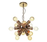 XANAYXWJ Exquisite Sputnik Chandelier Light Fixtures Hardware Iron Lamp Ceiling Hanging Light Pendant Lighting Mid-Century Style Suspension Lamps for Kitchen Room Bedroom,15-Lights,15-Ligh
