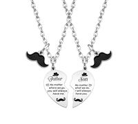 XANAYXWJ From Daughter Son Matching For Dad Step Gifts Daddy Father Jewelry Birthday Gift Him