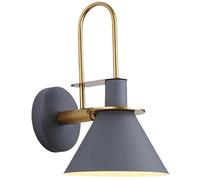 XANAYXWJ Industrial Wall Sconce Black and Gold Wall Mounted Lamp Farmhouse Sconce Wall Lighting Gooseneck Indoor Wall Light Fixture for Bedroom Living Room Hallway Sink Bedside GEGEGGE(Green)