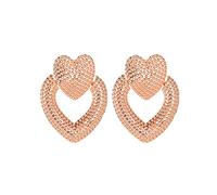 XANAYXWJ jewelry for women Silver Earrings, Punk Heavy Metal Dangle Indian Drop Earring Geometric Statement Earrings African Dubai s Girlfriend, Wife, Sister,