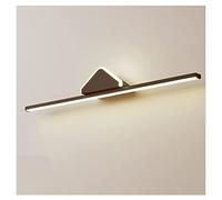 XANAYXWJ Led Mirror Front Lights Nordic Creative Post-Home Hotel Bathroom Waterproof Fog Energy-saving Dressing Table Wardrobe Makeup Lamp Black Efficency