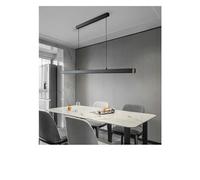 XANAYXWJ Luxury Long Linear Pendant Light for Dining RoomElegant Table Lamp Chandelier with Cool White Lighting (150cm)