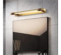 XANAYXWJ Mirror Light Led Mirror Front Lights Bathroom Anti-Fog Moisture-Proof Vanity Makeup Mural Long Strip Lamp Wall Decor Lamp (63cm, Tri-Color Light)