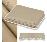 XANAYXWJ Retractable Awning Replacement Fabric, Waterproof Sunshade Cloth for Patios, UV Resistant Outdoor Canopy Cover, Sun Protection Material