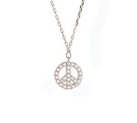 XANAYXWJ S925 Small Airplane Necklace Female Clavicle Chain Frigid Style Rose