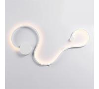 XANAYXWJ Snake Shaped Wall Sconce Home Creative Light Track Arc Shape LED Wall Lighting Fixture Minimalist Linear Wash Wall Lamp Indoor Wall Mounted or Ceiling