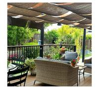 XANAYXWJ U-Shaped Retractable Sun Shade Sail UV Protection Wave Shade with Mounting Kit Ideal for Outdoor Patio Awnings Size: 1.2m x 12m (3.93ft x 39.37ft)